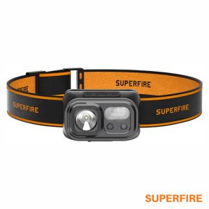 Lanterna de Cabeça 5W 350lm IP44 SUPERFIRE - (HL23-S)