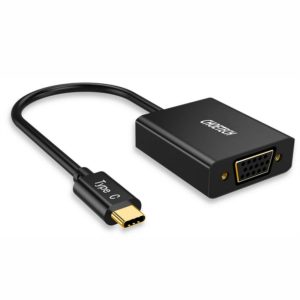 Cabo Adaptador USB-C Macho / VGA Fêmea - (HUB-V01)