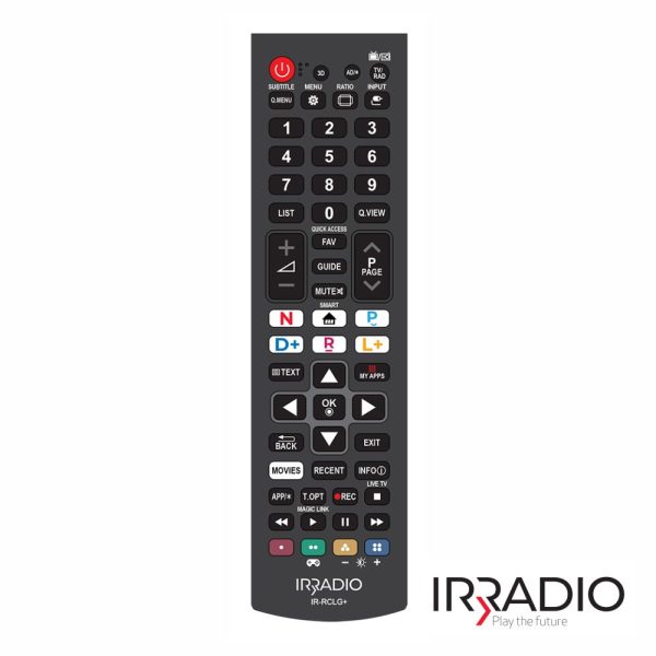 Comando Universal Lcd/LED LG Smart TV - (IR-RCLG+)