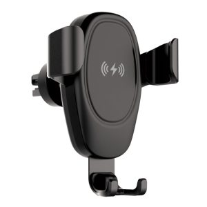 Suporte Telemóvel C/ Carregador Indução Qi 10W - (IUS-01)