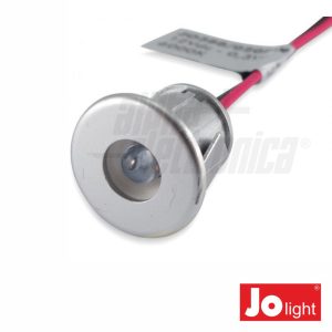 Foco LED 0.3W 12V 18mm Azul P/ Encastrar IP20 Jolight - (JO388/020B)