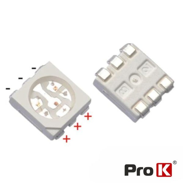 LED SMD 5050 RGB PROK - (LED5050RGB)