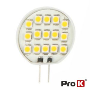 Lâmpada 15 Leds 3528 Smd G4 Branco Frio 12v Prok - (LL01CW)