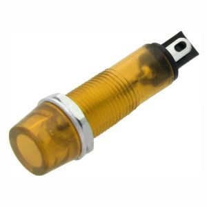 Luz Piloto Redondo Amarelo 9mm 230V - (LP-230V-9Y)