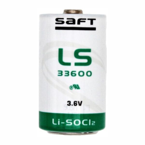 Pilha Lítio LS33600 3.6V 17000mAh SAFT - (LS33600)