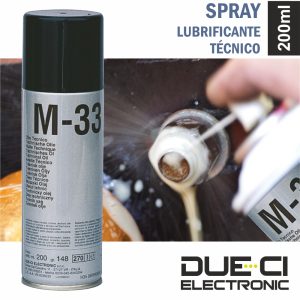 Spray De 200ml Lubrificante Técnico Due-Ci - (M-33)