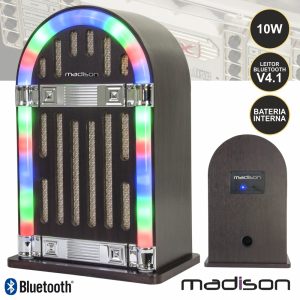 Jukebox C/ Leitor Bluetooth Bat 10W - (MAD-JUKEBOX10)