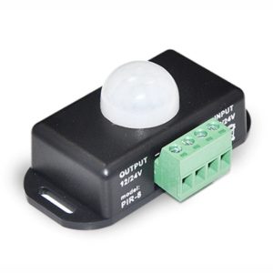 Detetor de Movimento PIR P/ Fitas LED 12-24V 6A/5A - (MOTIONSENSOR-02)