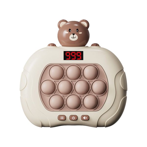 Jogo POP-IT Electrónico Urso Castanho C/ LCD MAXLIFE - (MXPS-200-BR)