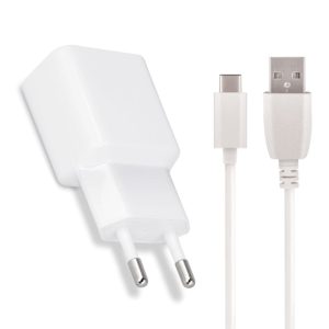 Alimentador Comutado USB 2.1A + Cabo USB-C - (MXTC-01CWH)