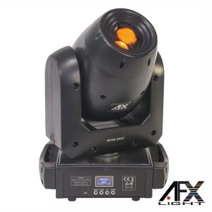 Moving Head 1 LED 60W DMX Mic AFX - (MY60-SPOT)