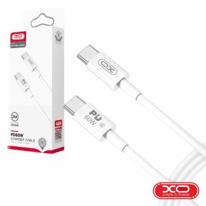 Cabo USB-C Macho / USB-C Macho 2m PD 60W XO - (NB-Q190B/USBC2)