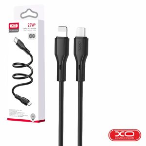 Cabo USB-C Macho / Lightning Macho PD 27W 1m Preto XO - (NB-Q231A-BK)