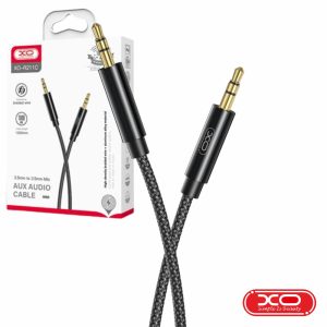 Cabo Jack 3.5mm Macho / Jack 3.5mm Macho 1m Preto XO - (NB-R211C-BK)