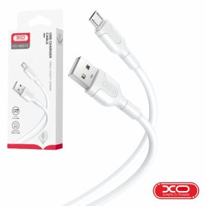 Cabo USB-A 2.0 Macho / Micro-USB 2.1A Branco 1m XO - (NB212-USBB/WH)