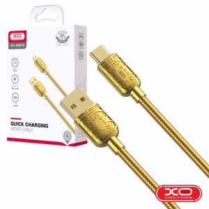 Cabo USB-A 2.0 Macho / USB-C 2.4A 1m Dourado XO - (NB216-USBC/GD)