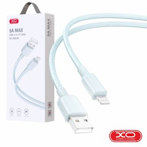 Cabo USB-A Macho / Lightning Macho 1m Branco XO - (NB249-LIGHTNING-WH)