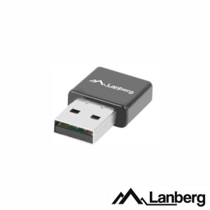 Adaptador USB Wifi Lan 802.11b/G/N 300mbps Wps LANBERG - (NC-0300-WI)