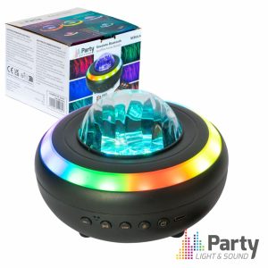 Coluna Bluetooth 8W Efeito Aurora Boreal Bluetooth RGB PARTY - (NEBULA)