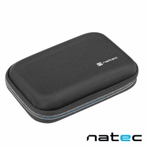 Bolsa P/ Discos Rígidos HDD/SSD 2.5" Preta Natec - (NET-2053)