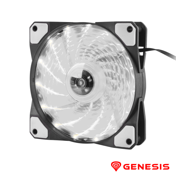 Cooler HYDRON 120 120mm Branco GENESIS - (NGF-1169)