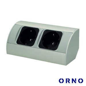 Extensão Elétrica 2x Schuko 0.5m ORNO - (OR-AE-1303/G(GS))