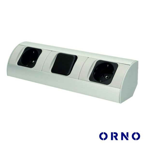 Extensão Elétrica 2x Schuko 0.5m ORNO - (OR-AE-1304(GS))