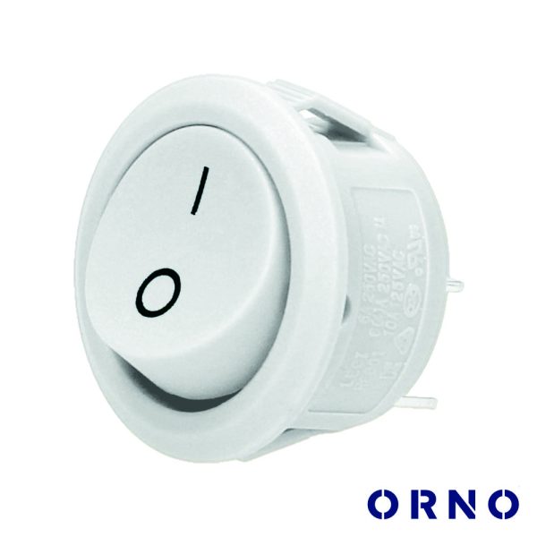 Interruptor Basculante On-Off Branco ORNO - (OR-AE-13180/W)