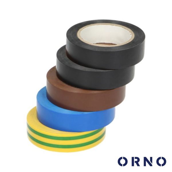 Conjunto 5 Rolos Fita Isoladora Multicor 19mm 20m ORNO - (OR-AE-13215)