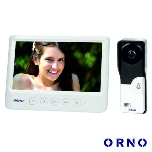 Vídeo Porteiro C/ Lcd 7" Cores LEDS IR Branco IMAGO ORNO - (OR-VID-MC-1059/W)