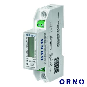 Contador de Energia 230V/100A 1 Módulo P/ Calha Din ORNO - (OR-WE-524)