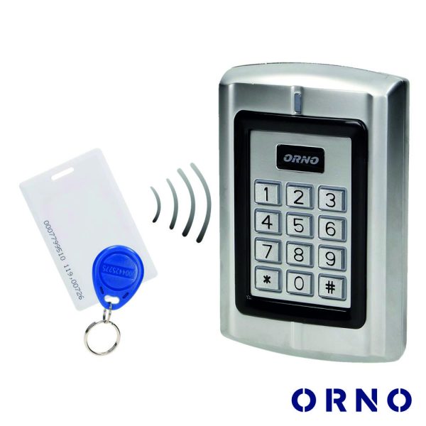 Leitor de Controlo de Acessos RFID C/ Código PIN ORNO - (OR-ZS-802)