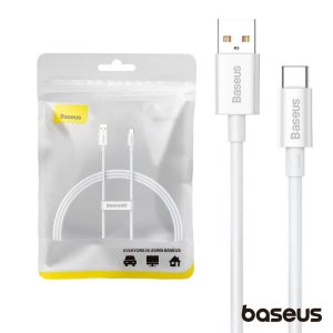 Cabo USB-A Macho P/ USB-C Macho 100W 1.5m BASEUS - (P10320102214-02)