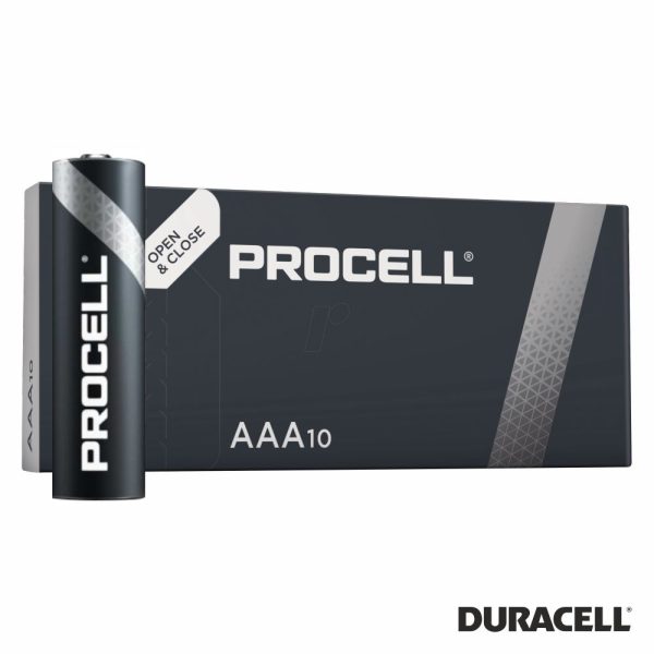 Pilha Alcalina LR03/AAA 1.5V 10X Industrial PROCELL - (PAD-INDPROAAA)