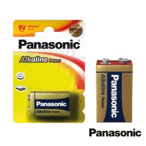 Pilha Alcalina 9V/6lr61 Blister Panasonic - (PAP-6LR61AP/1BP)