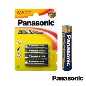 Pilha Alcalina LR03/AAA 1.5v 4x Blister Panasonic - (PAP-LR03AP/4BP)