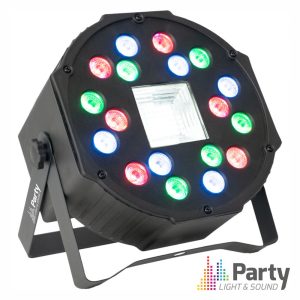 Projetor Par C/ 18 LEDS Strobe DMX PARTY - (PARTY-PAR-STROBE)