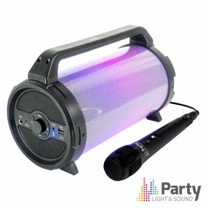 Coluna Bluetooth Portátil Aux/Micro/SD/USB PARTY - (PARTY-TUBELED35)