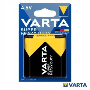 Pilha Zinco-Carvão 4.5V/3LR12 Super Heavy Duty VARTA - (PCV-4.5V)