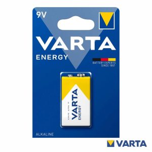 Pilha Alcalina 9V/6LR61 Energy VARTA - (PAV-9V)