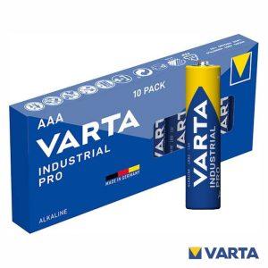 Pilha Alcalina LR03/AAA 1.5V 10x Industrial Pro VARTA - (PAV-INDAAA/10)