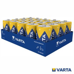 Pilha Alcalina LR20/D 1.5v 20x Industrial Pro VARTA - (PAV-LR20/20IND)