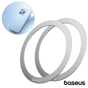 Adesivo Magnético 2x P/ Carregamento Indução/MagSafe BASEUS - (PCCH000012)