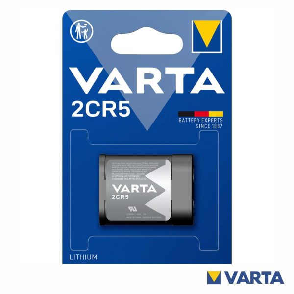 Pilha Lítio 2CR5 6v Blister VARTA - (PLV-2CR5)