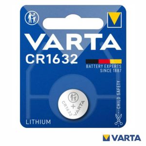 Pilha Lítio Botão CR1632 3V Blister VARTA - (PLV-CR1632)