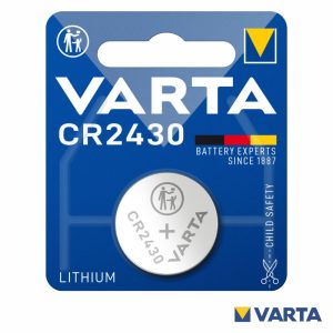 Pilha Lítio Botão CR2430 3V Blister VARTA - (PLV-CR2430)