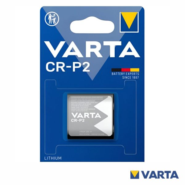 Pilha Lítio CR-P2 6V Blister VARTA - (PLV-CRP2)