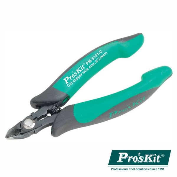 Alicate de Corte C/ Clip Segurança 130mm PROSKIT - (PM-5101-C)