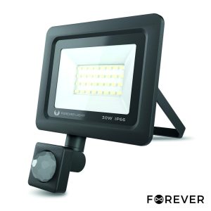 Foco LED 30W 230V C/ Sensor 6000K 2400LM Preto - (PROXIMII30CW-S)