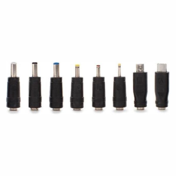 Conjunto 8 Fichas Adaptadoras DC Ø5.5-2.1mm - (PSS6E/PLUGS)